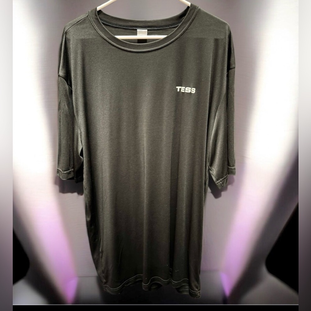 TESS Dri-Fit Black Men's Shirt Size 2XL NEW WITHOUT TAGS